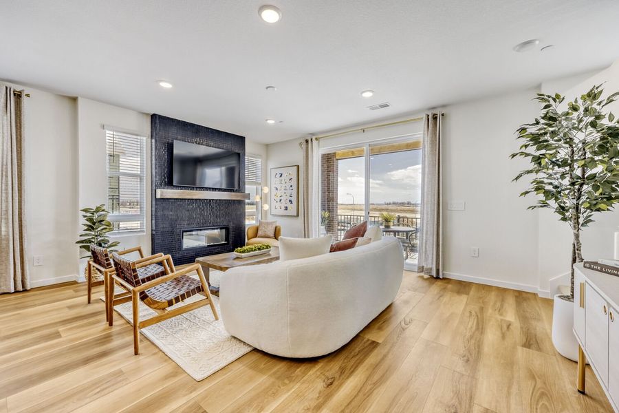 Furnished interior view inside a new home in Uplands, Westminster (Image 5).