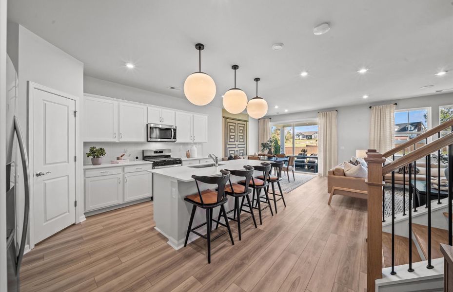 Representative furnished interior of a home built from the Valen by Pulte Homes in Sparrow Creek, Boiling Springs (Image 34).