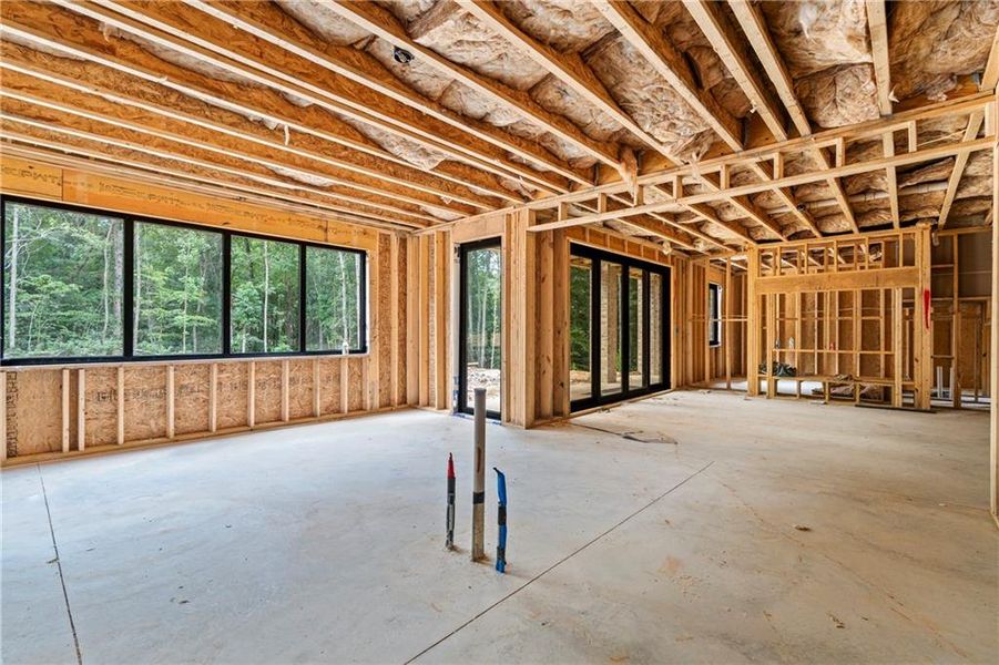Spacious, unfurnished interior of a new home in , Fairburn (Image 62).