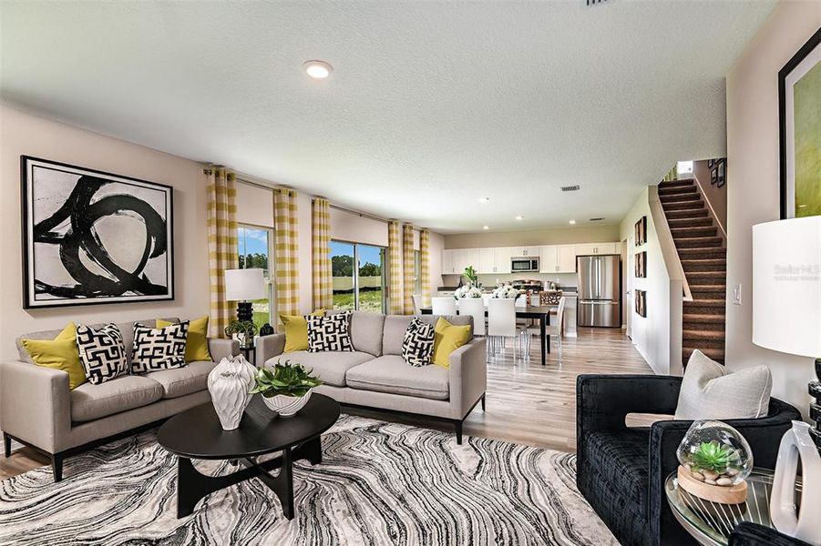 Furnished interior view inside a new home in Two Rivers, Zephyrhills (Image 15).