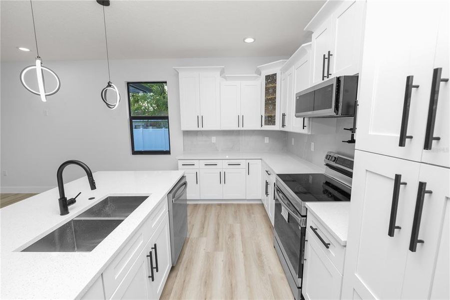 Furnished interior view inside a new home in , Tampa (Image 9).