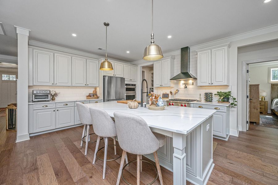 Furnished interior view inside a new home in , Awendaw (Image 22).