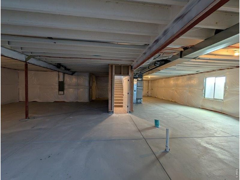 In-progress construction of a new home in Highlands Preserve, Mead, CO (Image 20).