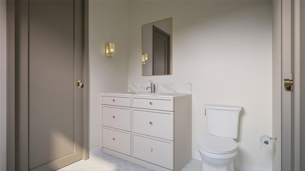 Bath 2 Rendering Bath 2 Rendering