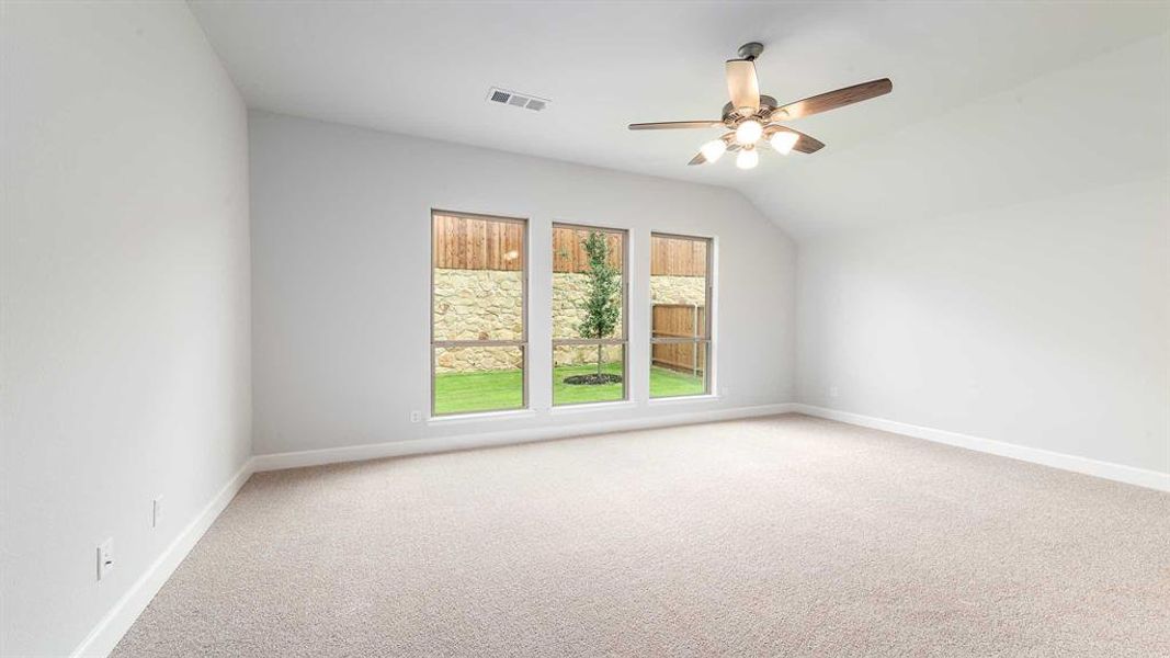 Spacious, unfurnished interior of a new home in The Heights At Uptown Celina 50', Celina (Image 13).