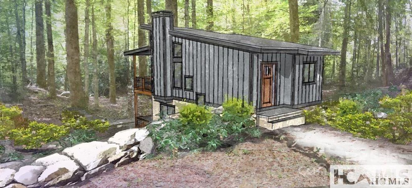 Front exterior of a new home in , Sapphire, NC, highlighting curb appeal (Image 6). Front exterior of a new home in , Sapphire, NC, highlighting curb appeal (Image 6).