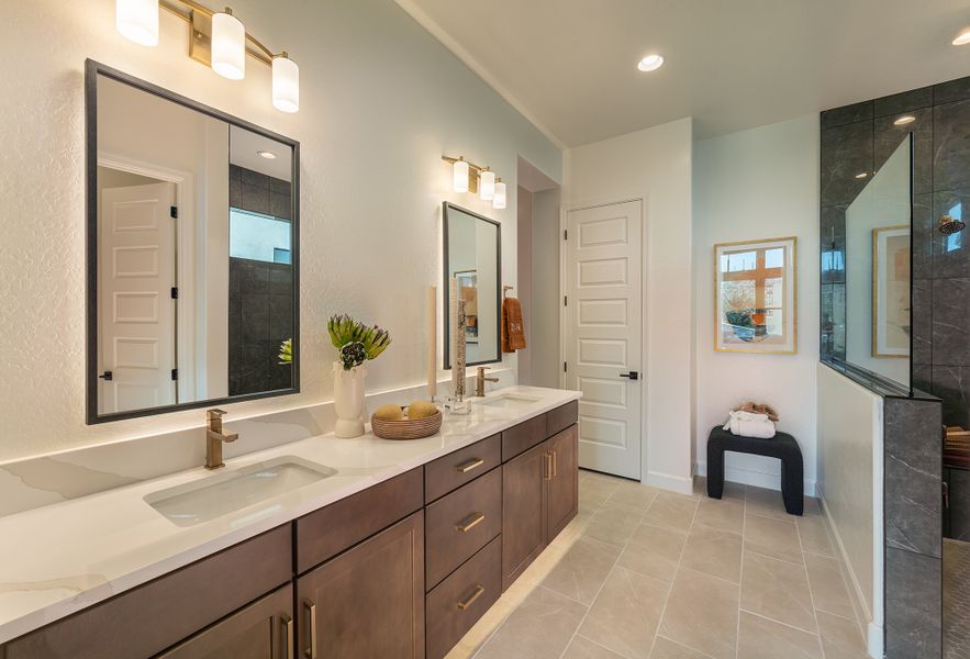 Representative furnished interior of a home built from the The Saltbush by David Weekley Homes in Skyline at Verrado Regent Hills, Buckeye (Image 5).