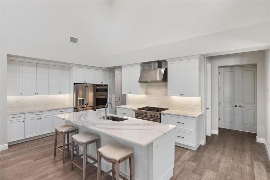 Furnished interior view inside a new home in , Sarasota (Image 16).
