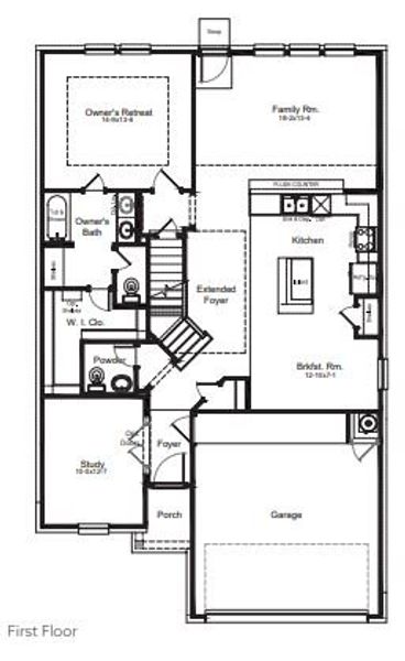 First Floor Floor Plan