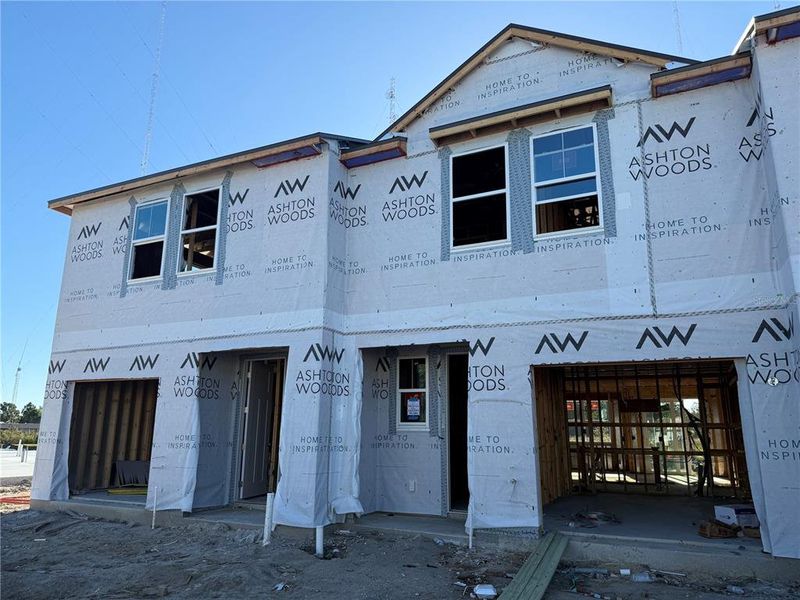In-progress construction of a new home in Montague Chase, Tampa, FL (Image 9).