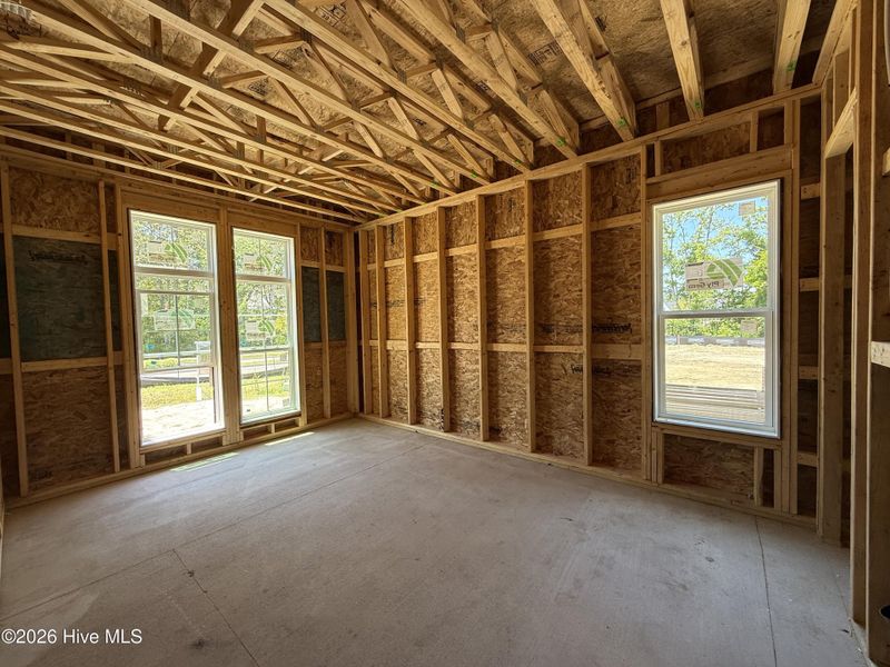In-progress construction of a new home in East & Mason, Wilmington, NC (Image 25). In-progress construction of a new home in East & Mason, Wilmington, NC (Image 25).