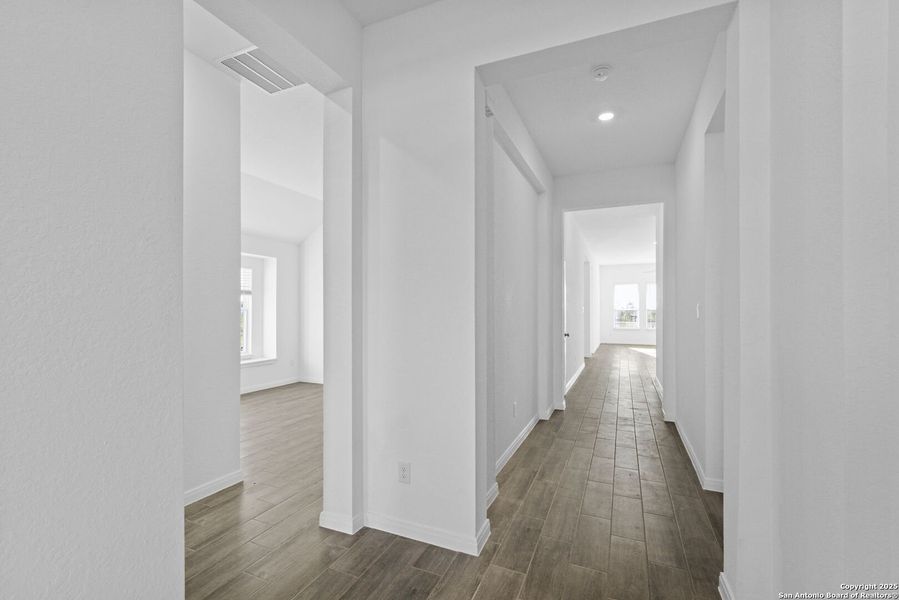 Spacious, unfurnished interior of a new home in Gatehouse: Brookstone II Collection, New Braunfels (Image 10). Spacious, unfurnished interior of a new home in Gatehouse: Brookstone II Collection, New Braunfels (Image 10).