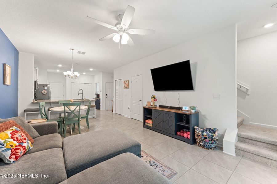 Furnished interior view inside a new home in , St. Augustine (Image 7).