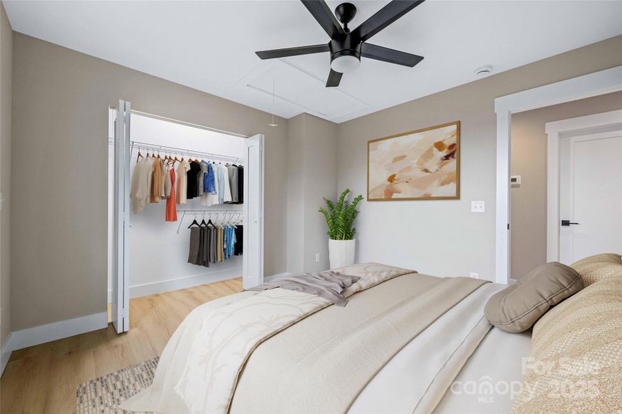 Furnished interior view inside a new home in , Asheville (Image 26).