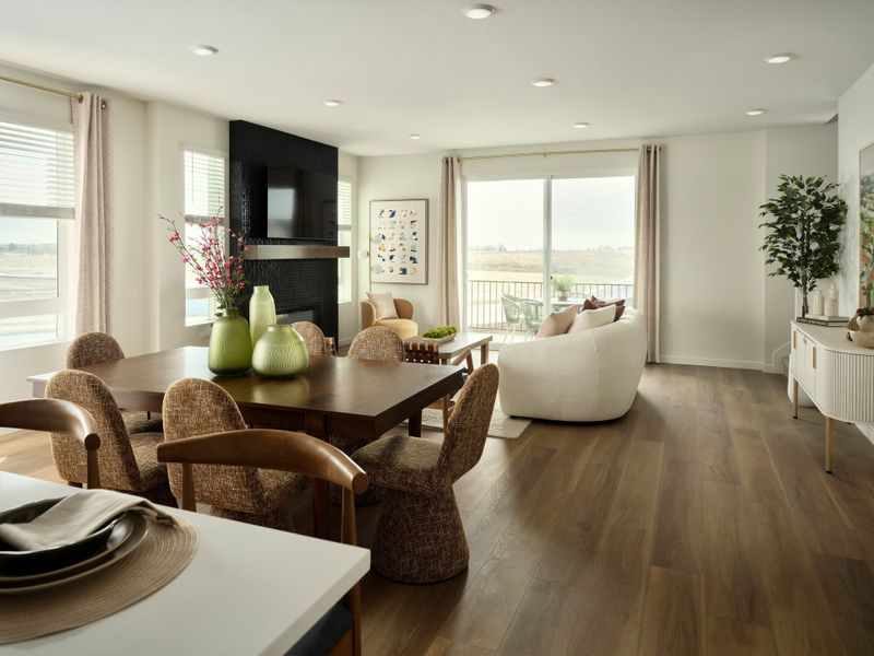Furnished interior view inside a new home in Uplands, Westminster (Image 7).