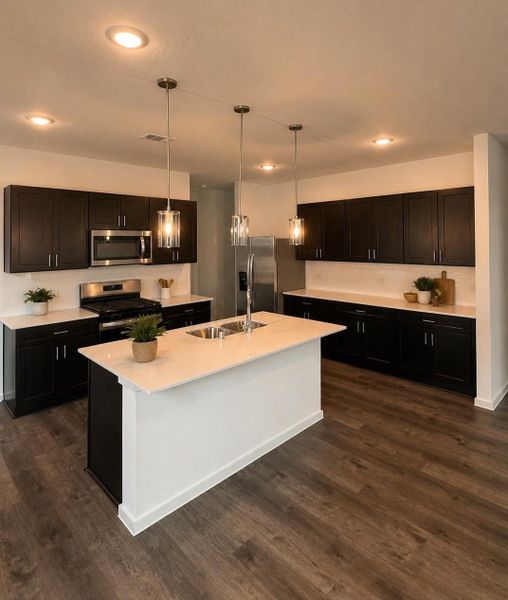 Furnished interior view inside a new home in River Ranch, Dayton (Image 4).
