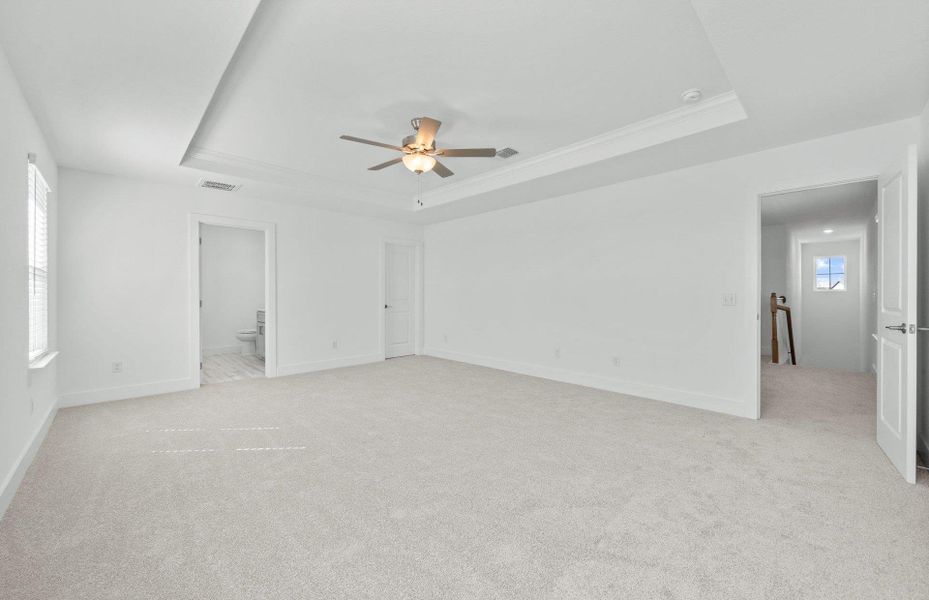 Spacious, unfurnished interior of a new home in Crosswinds, Kyle (Image 17). Spacious, unfurnished interior of a new home in Crosswinds, Kyle (Image 17).