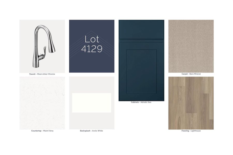 Sample of building materials used in homes in Summerview, Fulshear (Image 11).