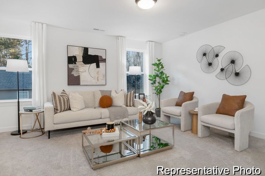 Furnished interior view inside a new home in Shay Crossing, Salisbury (Image 11).