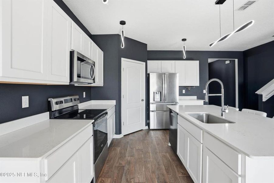 Furnished interior view inside a new home in , Palm Coast (Image 12).