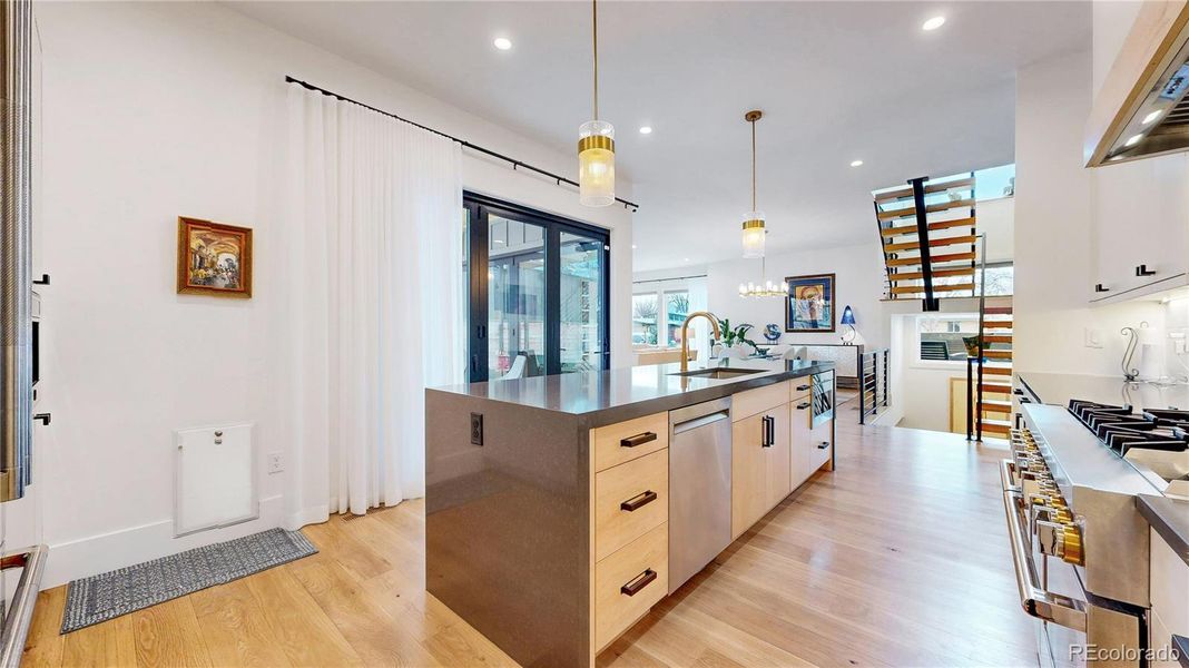 Furnished interior view inside a new home in , Denver (Image 5). Furnished interior view inside a new home in , Denver (Image 5).