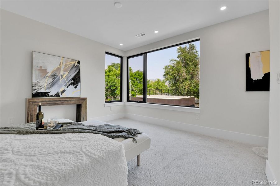 Furnished interior view inside a new home in , Boulder (Image 10).