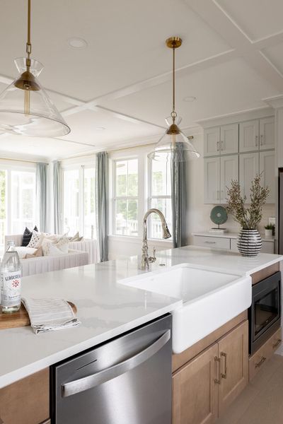 Furnished interior view inside a new home in Central Park, James Island (Image 30).