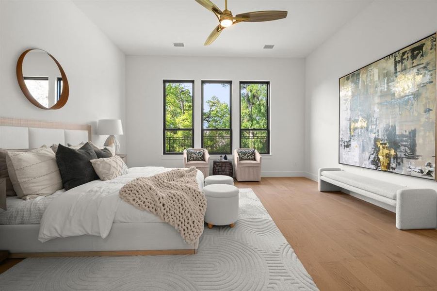 Furnished interior view inside a new home in , Arlington (Image 7).