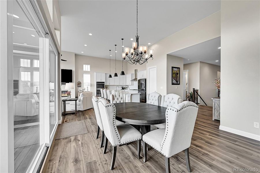 Furnished interior view inside a new home in , Castle Rock (Image 9).