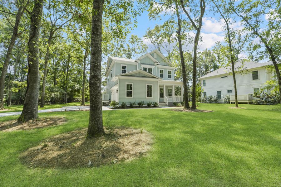 Front exterior of a new home in , Hollywood, SC, highlighting curb appeal (Image 24). Front exterior of a new home in , Hollywood, SC, highlighting curb appeal (Image 24).