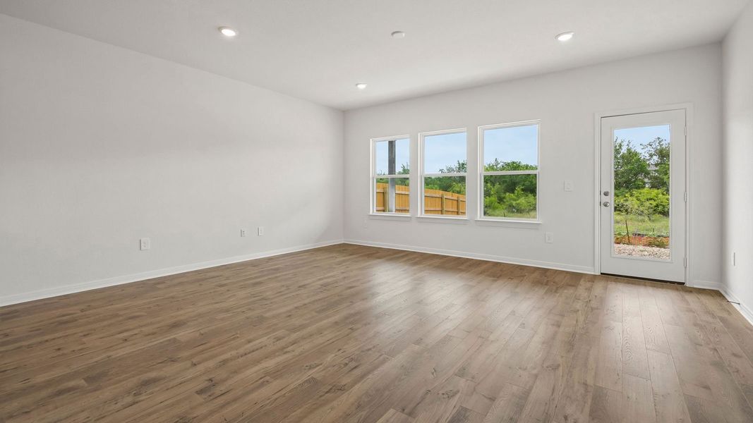 Spacious, unfurnished interior of a new home in Prairie Lakes, Buda (Image 14).