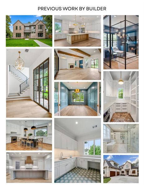 Previous work by Loyd Russel Homes