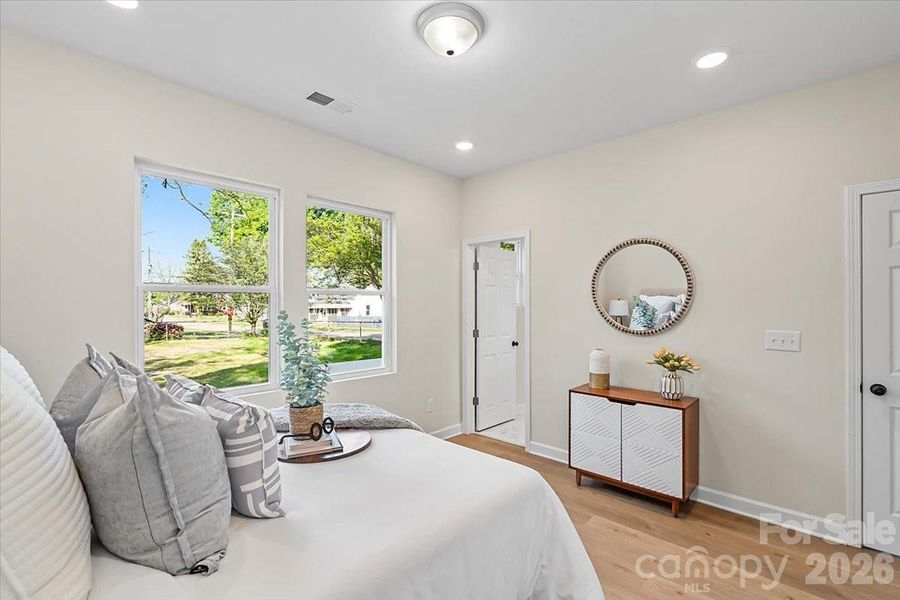 Furnished interior view inside a new home in , Spencer (Image 16).