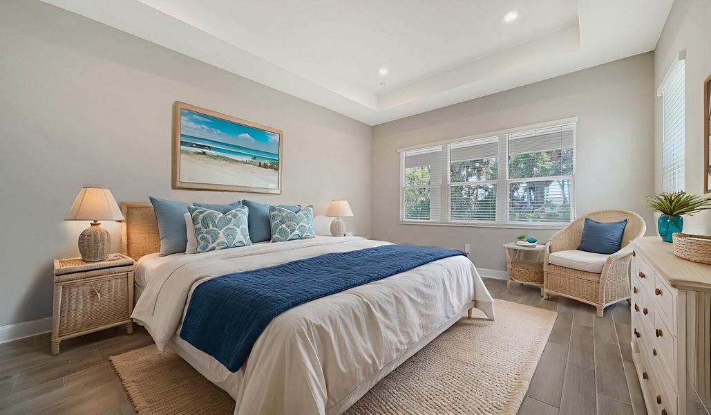 Furnished interior view inside a new home in Grand Palm, Venice (Image 10).