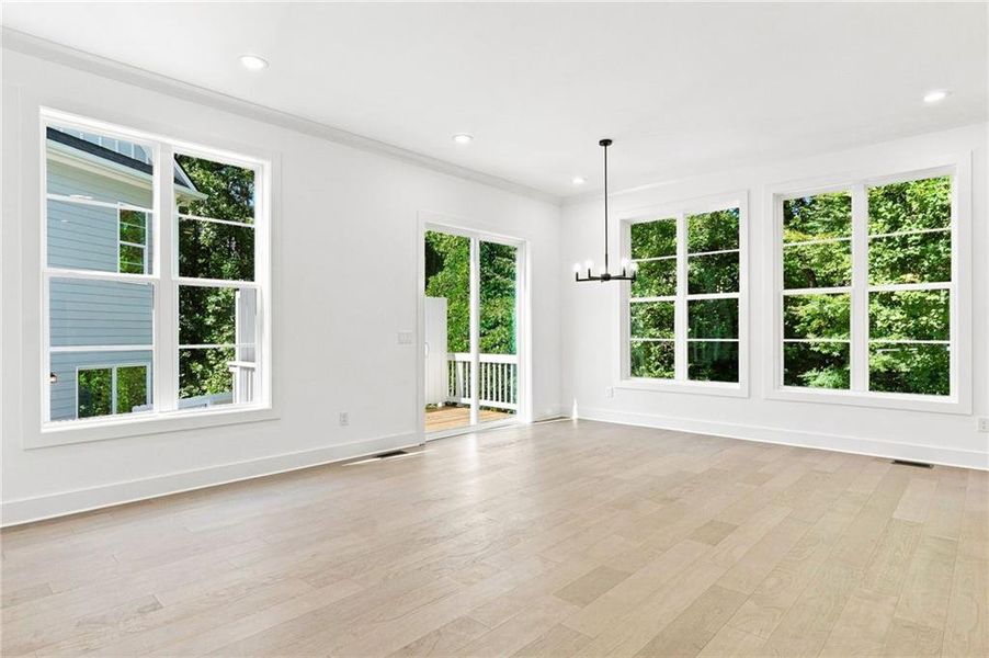 Spacious, unfurnished interior of a new home in Parkside Roswell, Roswell (Image 18).