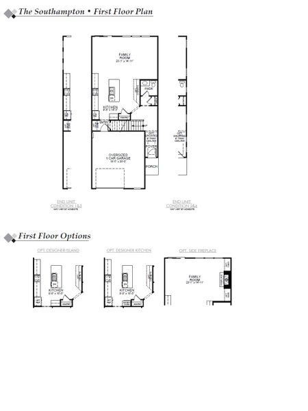 2D floor plan layout of this home in Blythe Mill Townhomes, Waxhaw, NC (Image 4).