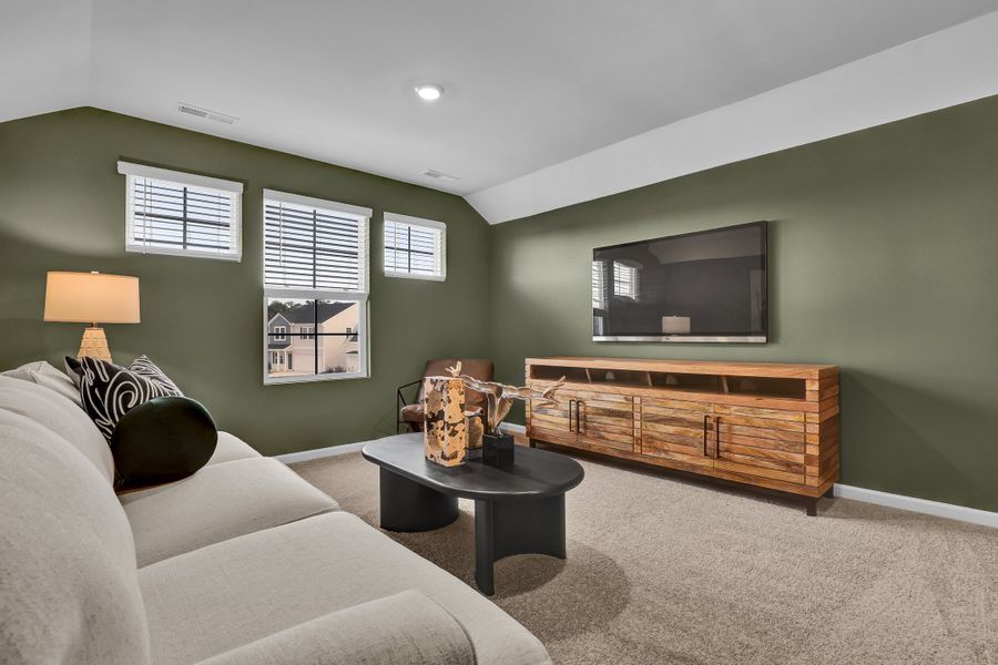 Furnished interior view inside a new home in Citadel Point at Southbridge, Sneads Ferry (Image 23).