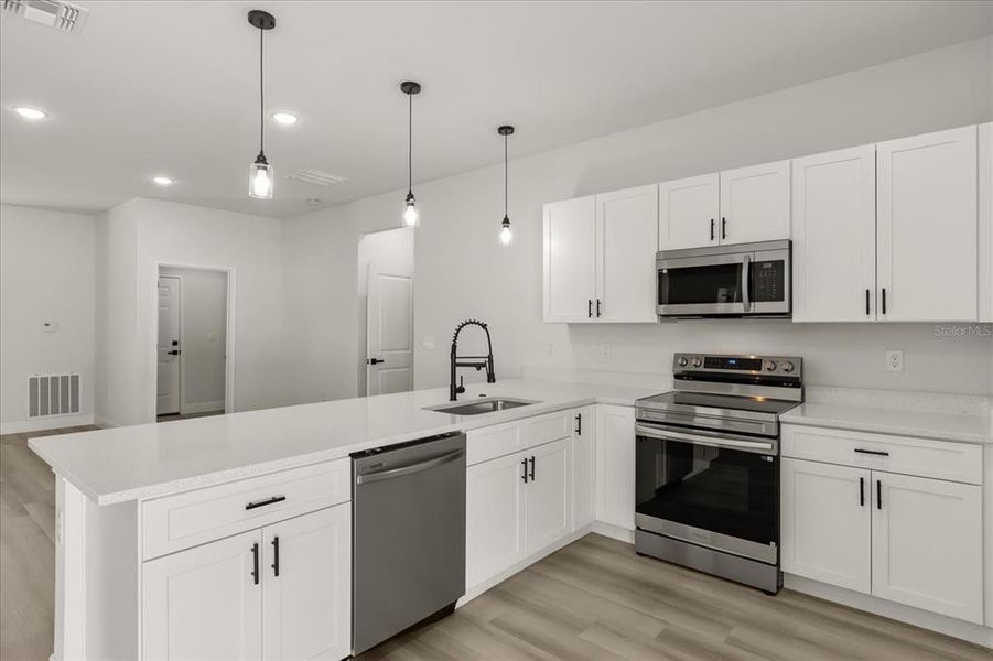 Furnished interior view inside a new home in , Ocala (Image 7).