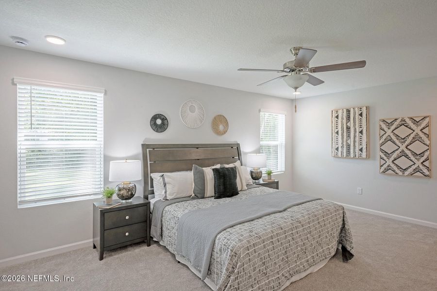 Furnished interior view inside a new home in , Jacksonville (Image 27).