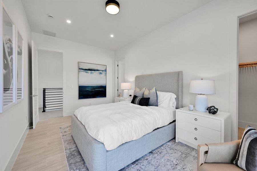 Furnished interior view inside a new home in , Delray Beach (Image 17).