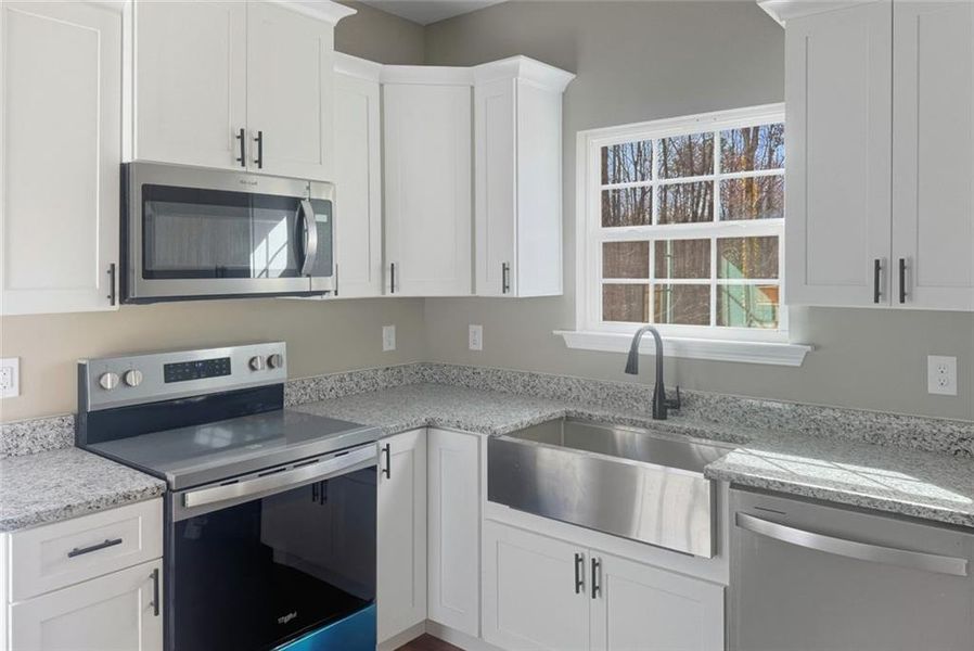 Furnished interior view inside a new home in , Dalton (Image 6).