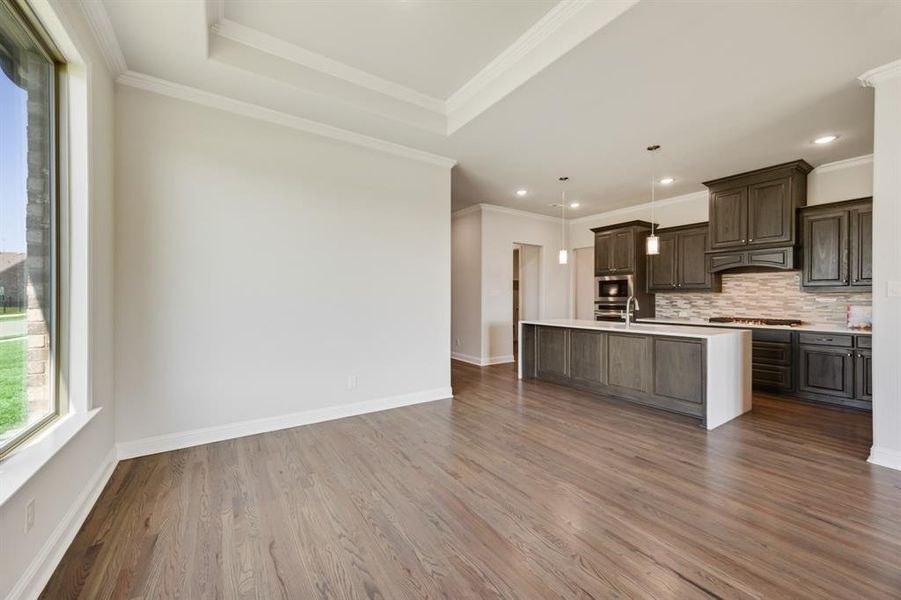 Furnished interior view inside a new home in Heath Golf and Yacht, Forney (Image 5).