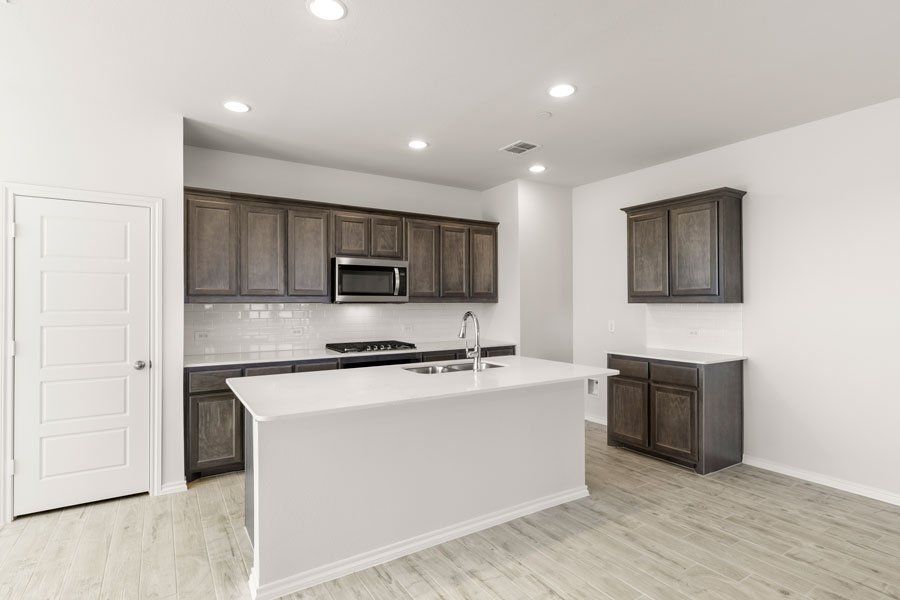 Representative exterior photo of a completed home built from the Conroe by Impression Homes in Creekshaw, Royse City, TX (Image 8). Representative exterior photo of a completed home built from the Conroe by Impression Homes in Creekshaw, Royse City, TX (Image 8).