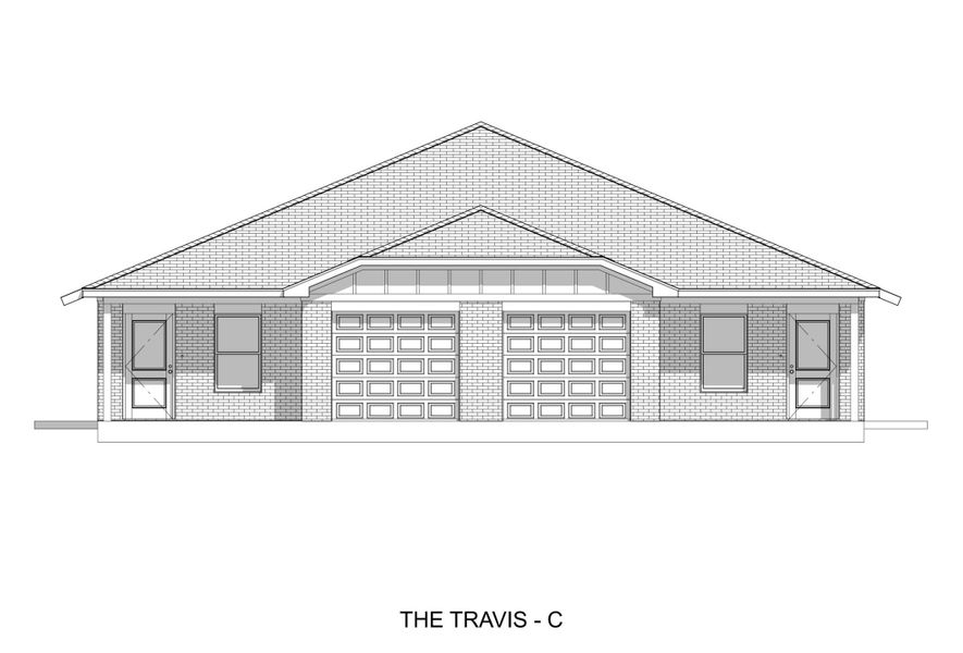 Representative rendering of the exterior for the The Travis by Flintrock Builder (Image 4). Representative rendering of the exterior for the The Travis by Flintrock Builder (Image 4).