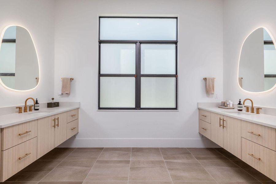 Furnished interior view inside a new home in , Port St. Lucie (Image 44).