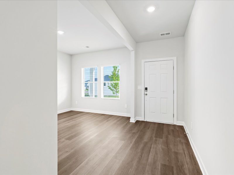 Spacious, unfurnished interior of a new home in The Farm at Wells Creek - Signature Collection, Gray Court (Image 15). Spacious, unfurnished interior of a new home in The Farm at Wells Creek - Signature Collection, Gray Court (Image 15).