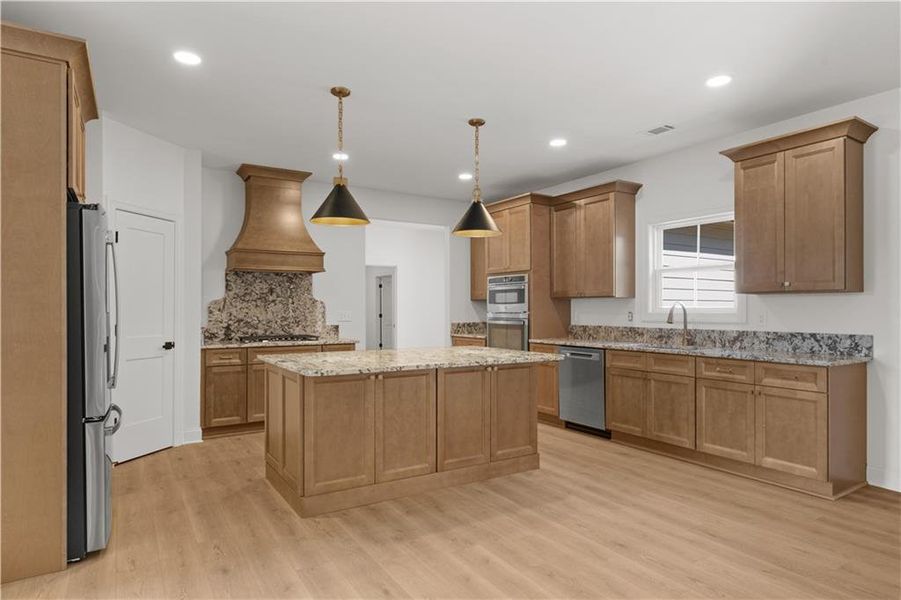 Furnished interior view inside a new home in , Cartersville (Image 9).