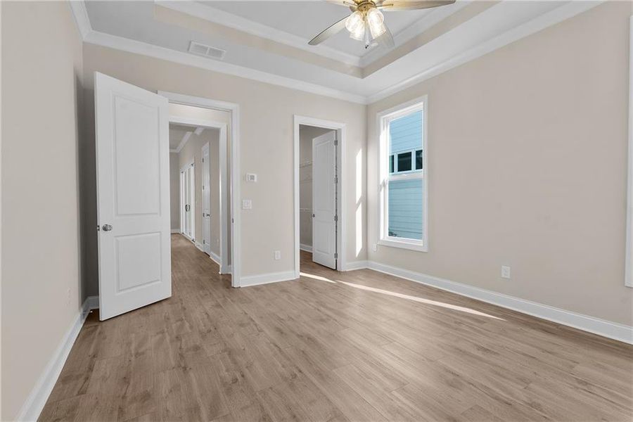 Spacious, unfurnished interior of a new home in Promenade at Sawnee Village, Cumming (Image 17).