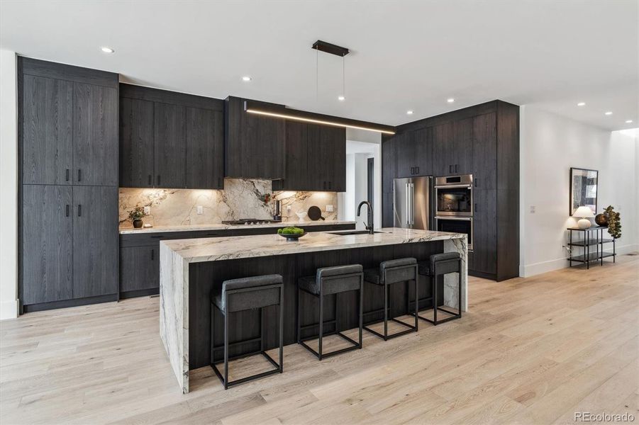 Furnished interior view inside a new home in , Denver (Image 7). Furnished interior view inside a new home in , Denver (Image 7).