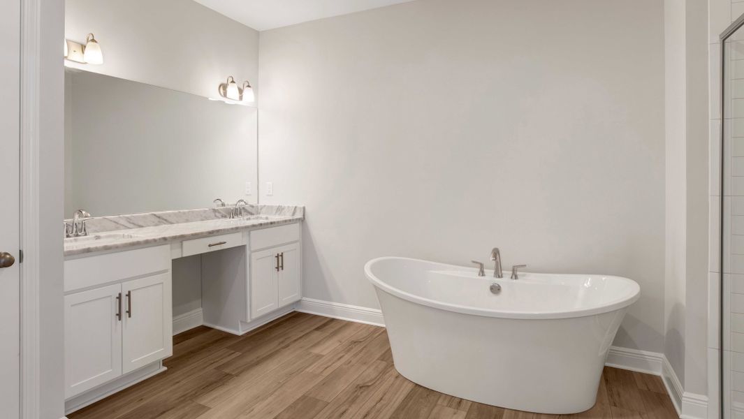 Representative furnished interior of a home built from the Drexel by Maronda Homes in Bellview Pointe, Bellview (Image 14).